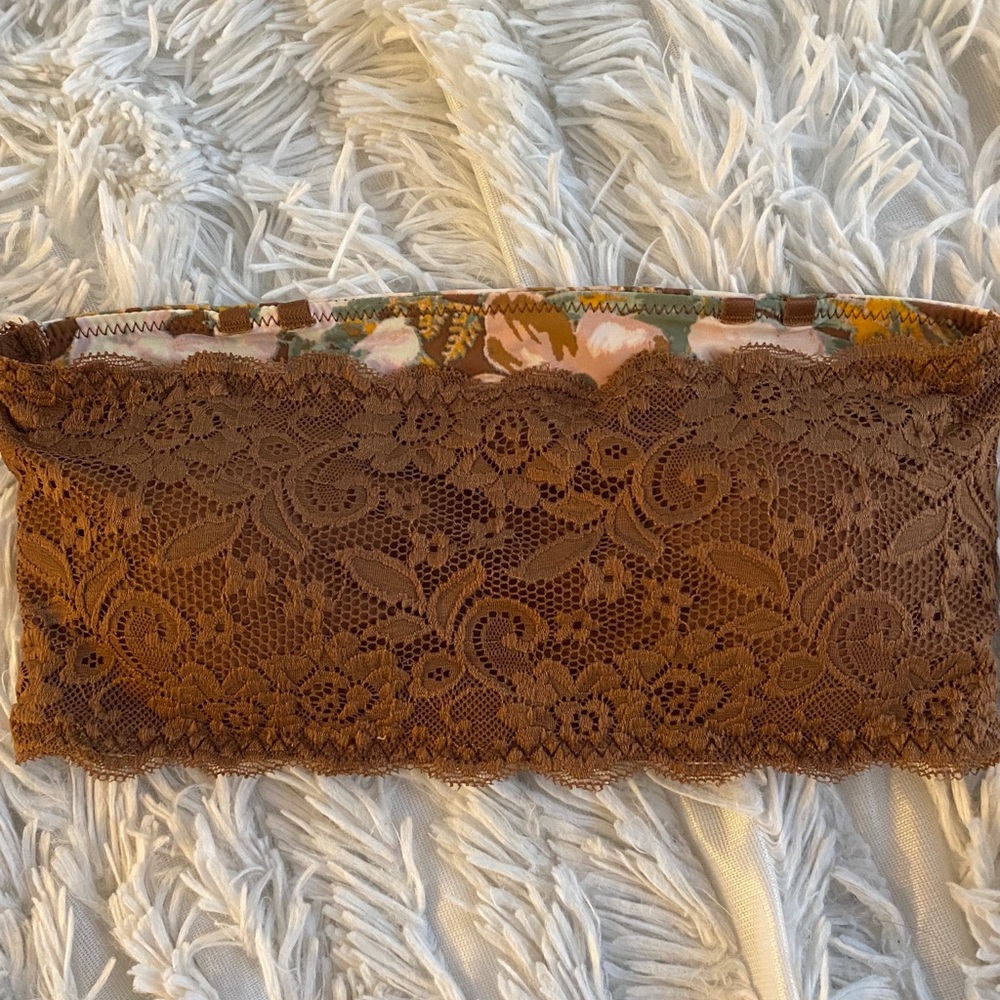 Bandeau Bra with Removable Strap!!